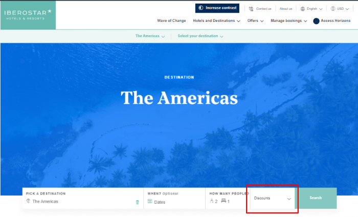 How to use Iberostar Hotels promo code