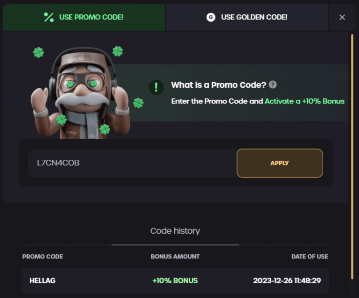 How to use KEYDROP promo code