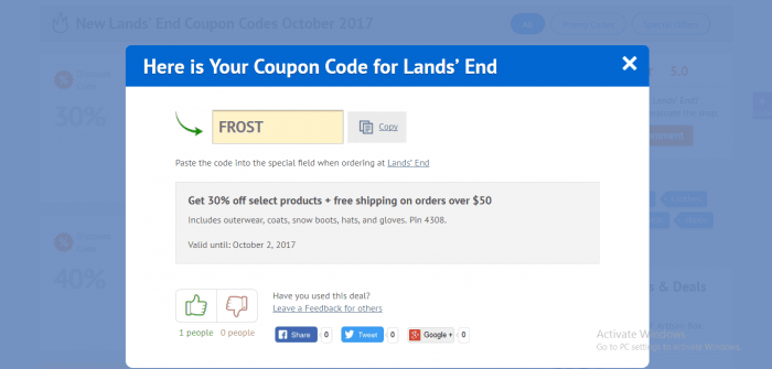 lands end coupon code