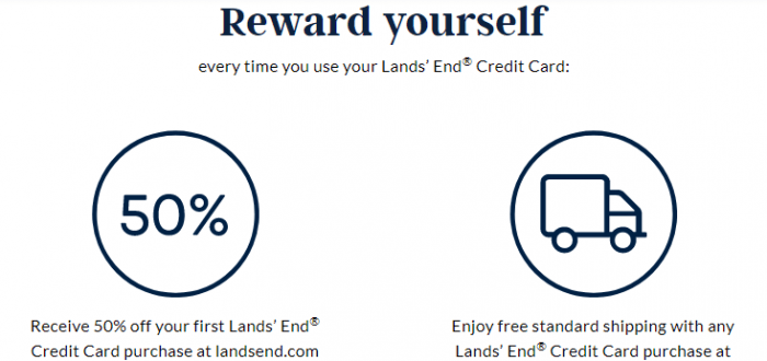 lands end credit card