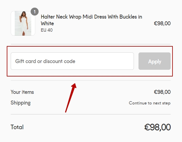 how to apply lavish alice discount code