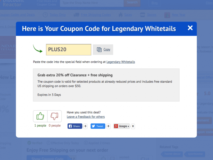 Legendary Whitetails Coupon Codes 15 OFF in March 2024