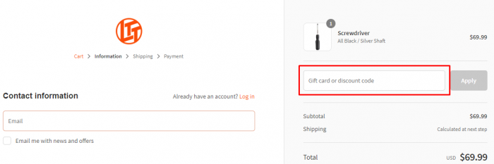 How to use LTT Store promo code