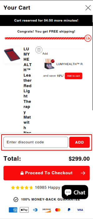How to use LumyHealth promo code