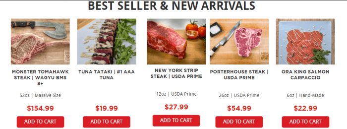 Meat N' Bone range of products