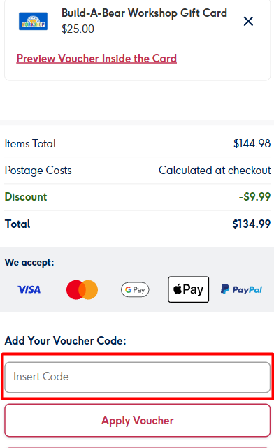 How to use Moonpig promo code