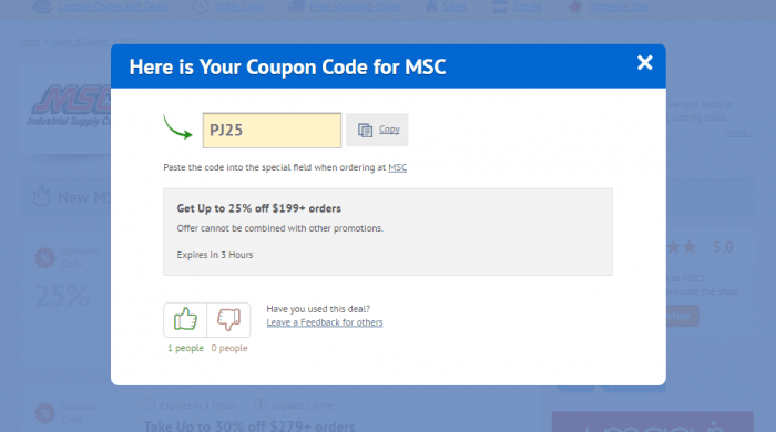MSC Industrial Supply Promo Code 2021 | 50% OFF | DiscountReactor