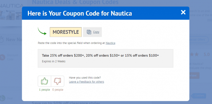 Nautica Coupon Code 2021 | 50% OFF | DiscountReactor
