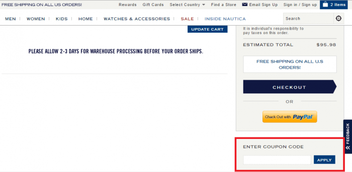 Nautica Coupon Code 2021 | 50% OFF | DiscountReactor