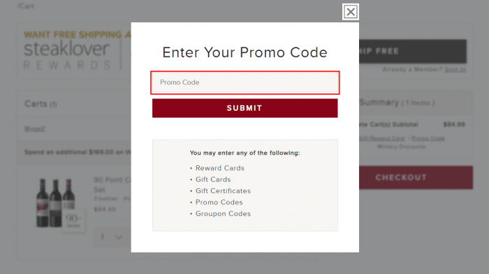 How to use Omaha Steaks promo code