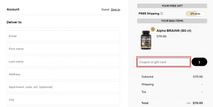 How to use Onnit promo code