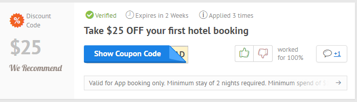 Orbitz coupon code app