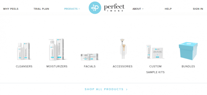 Perfect Image range of products 