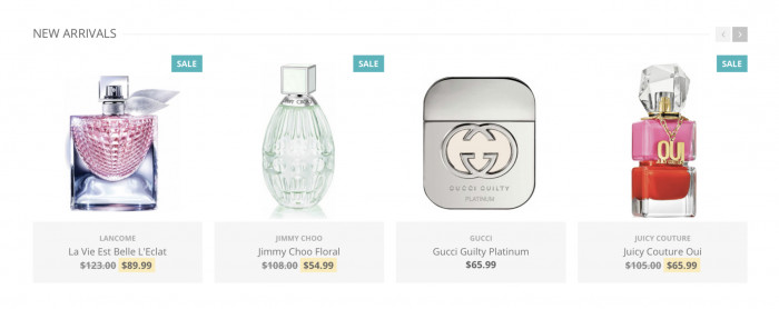 Perfume Emporium range of products 
