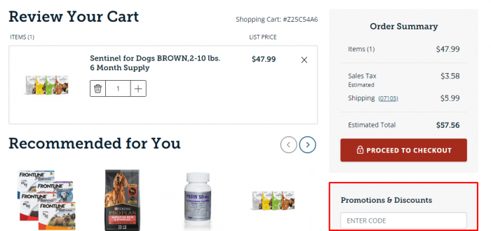 How to use PetCareRx.com promo code