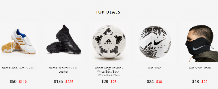 prodirect soccer top deals