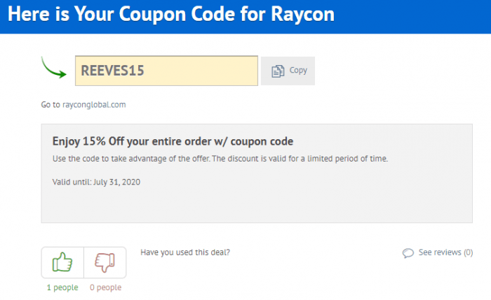 raycon promo code