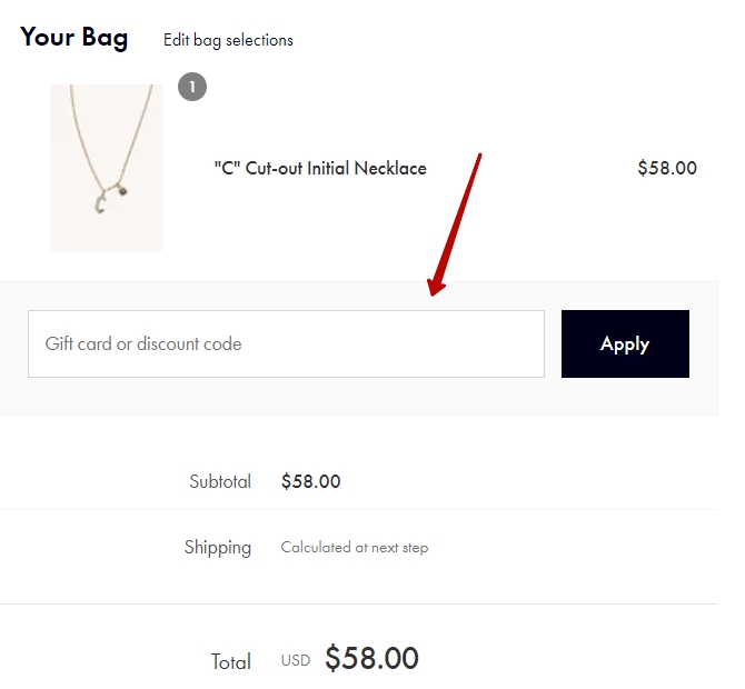 how to apply Rebecca Minkoff discount code