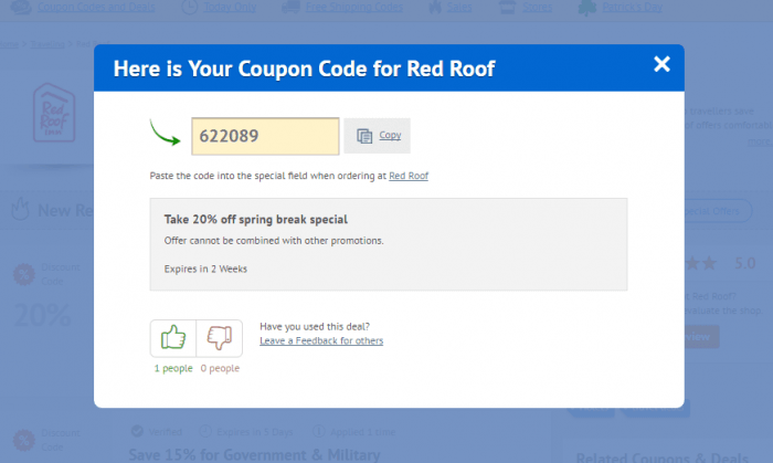 Red Roof Promo Code 2021 50 Off Discountreactor