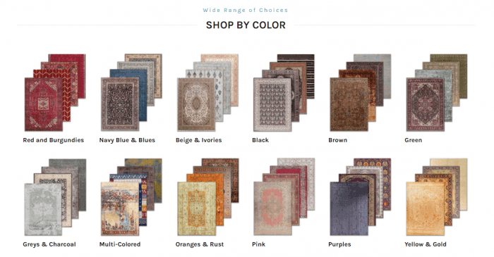 Rug Source range of products 