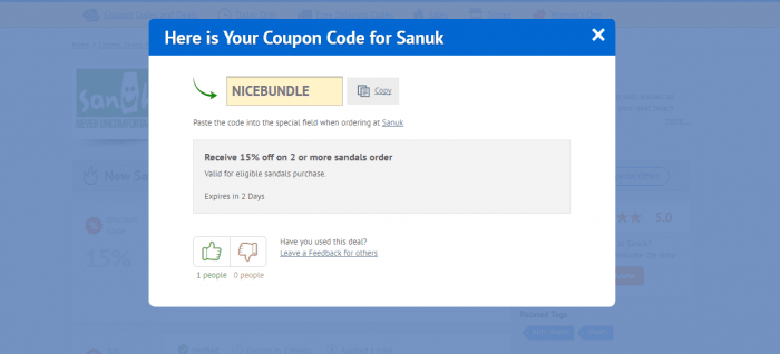 sanuk coupon code july 2019