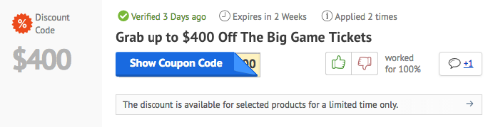 How to use a promo code at ScoreBig