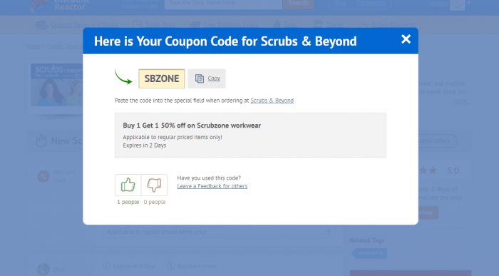 Scrubs & Beyond Coupon Code 2021 | Up to $5 OFF | DiscountReactor