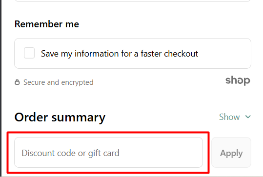 How to use Contours Rx promo code