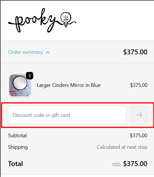 How to use Pooky promo code