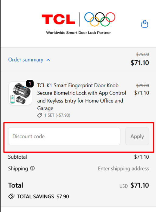 How to use TCL Home Security promo code