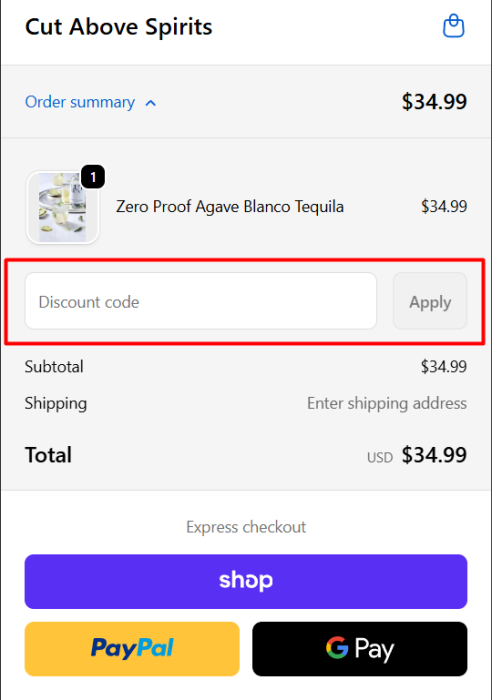 How to use Cut Above promo code