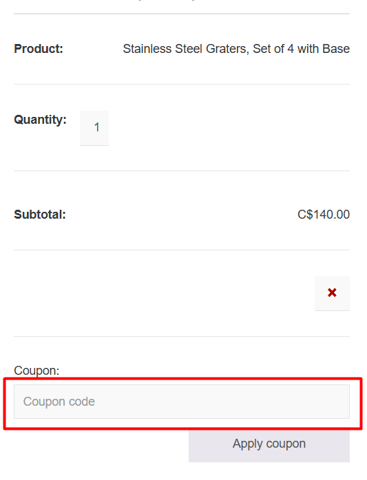 How to use Minimal Bottle promo code