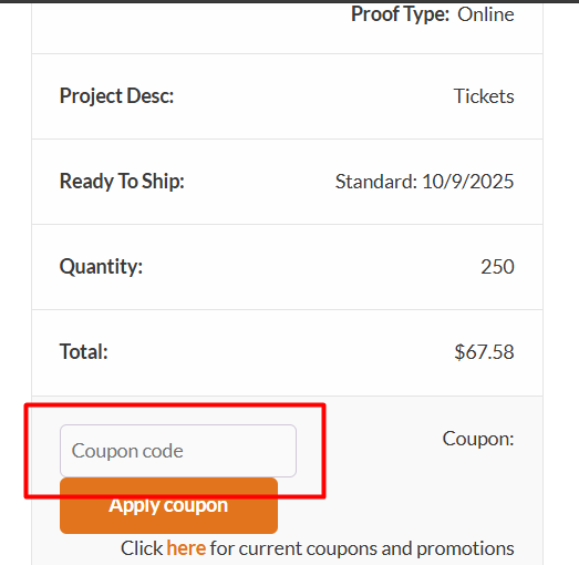 Where to enter PGprint promo code How to use PGprint promo code