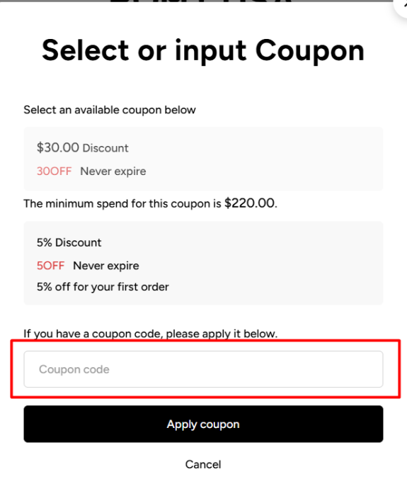 Where to enter Romy Tisa promo code How to use Romy Tisa promo code