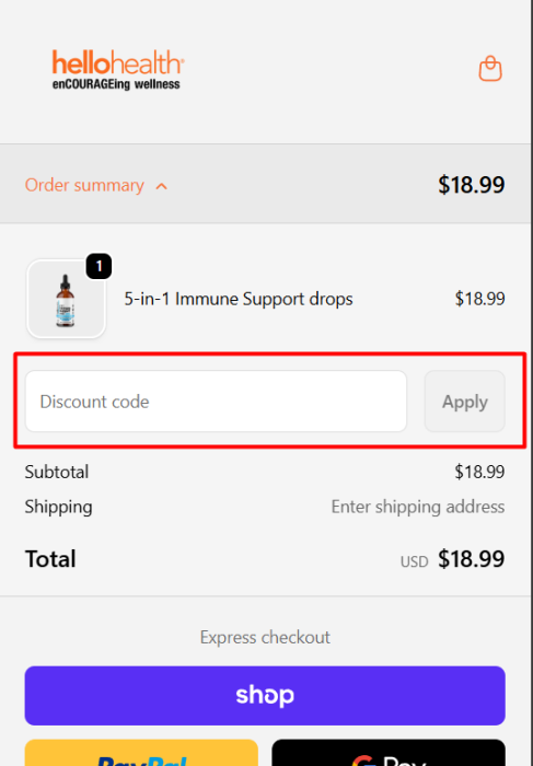 How to use Hello Health promo code