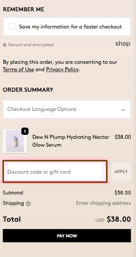 How to use Fenty Beauty promo code