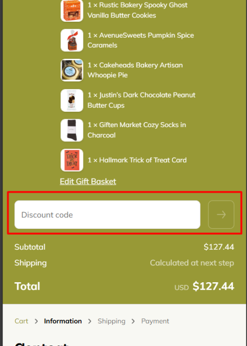 How to use It's Only Natural Gifts promo code