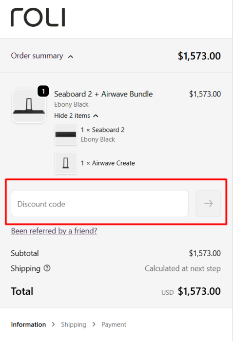 Where to enter ROLI promo code How to use ROLI promo code