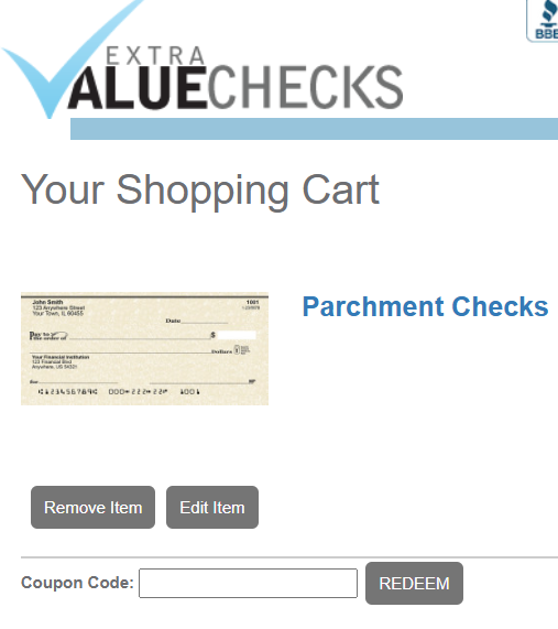 How to use Extra Value Checks promo code