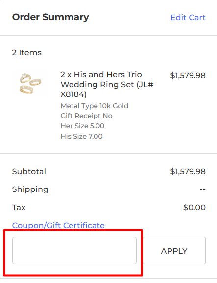 Where to enter Jewelry Liquidation promo code How to use Jewelry Liquidation promo code