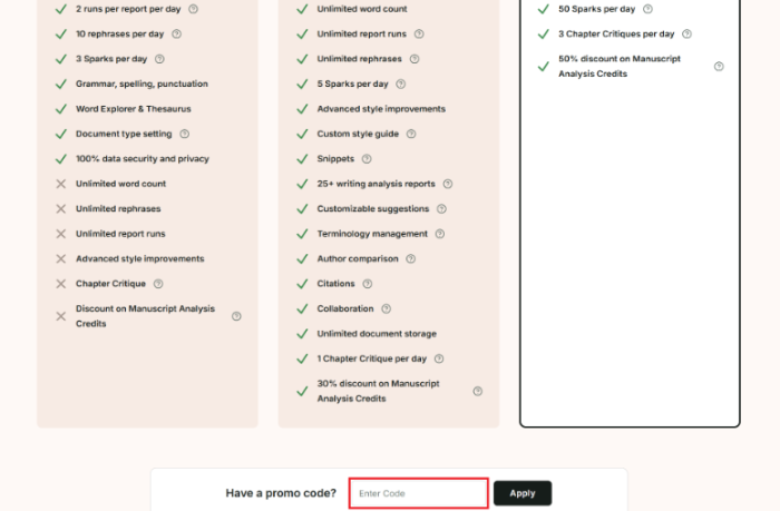 How to use ProWritingAid promo code