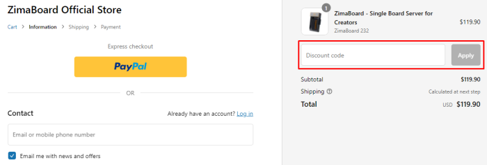 Where to enter ZimaSpace promo code How to use ZimaSpace promo code