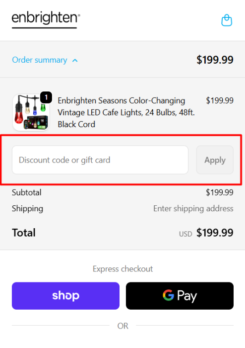 Where to enter Enbrighten promo code How to use Enbrighten promo code