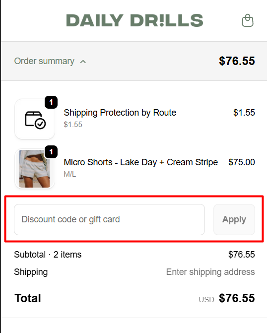 How to use Daily Drills promo code