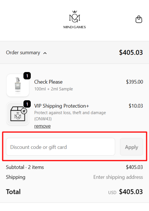 Where to enter Mind Games promo code How to use Mind Games promo code