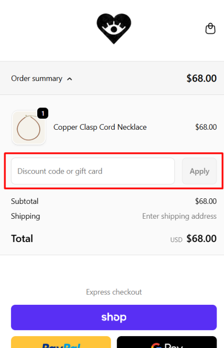 How to use HART Jewelry promo code