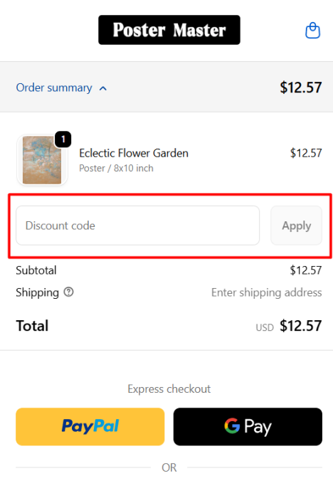 How to use Poster Master promo code
