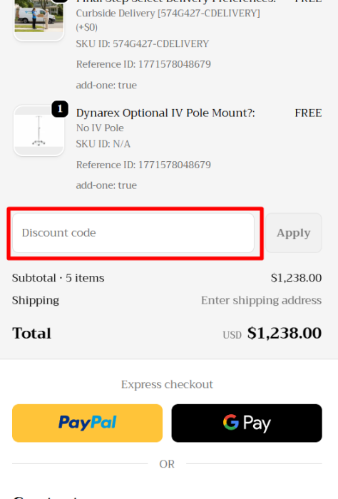 How to use NewLeaf Home Medical promo code