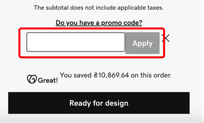 How to use iTouchless promo code