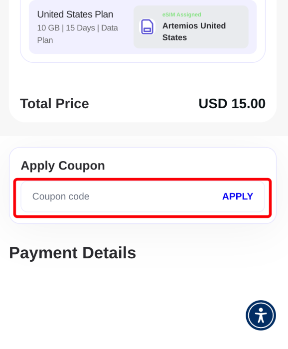 How to use Voye Global promo code